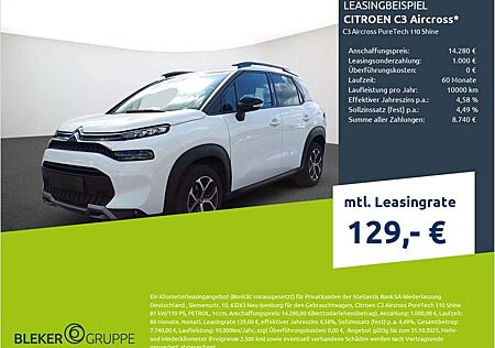 Citroën C3 Aircross Citroen PureTech 110 Shine