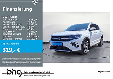 VW T-Cross Volkswagen 1.5 TSI DSG R-Line AHK Kamera ACC Matrix