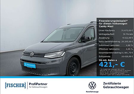 VW Caddy Volkswagen 2.0TDI LED STHZ Carplay SHZ GRA PDC vorn & hinten
