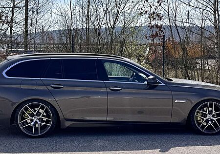 BMW 520d 520 Touring Vollleder AHK Alarm StHZ