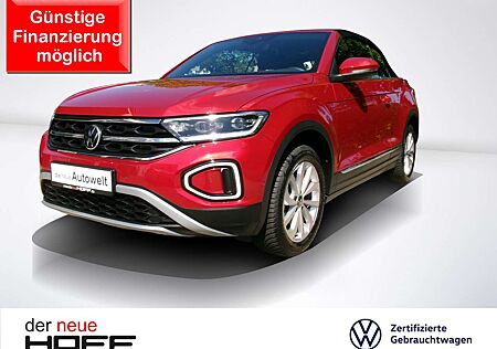 VW T-Roc Volkswagen Cabriolet 1.0 TSI Style Kamera SHZ Allwetter APP D