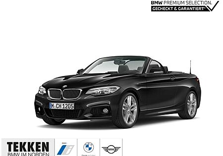 BMW 218 d M Sport Cabrio Autom. Navi Leder Memory Sitze So