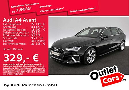 Audi A4 35 TFSI S tronic S line LED/Navi+/ACC/K