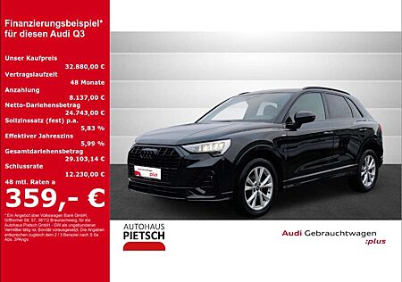 Audi Q3 35 TDI S Line AHK Leder Keyless Dig.Cockpit
