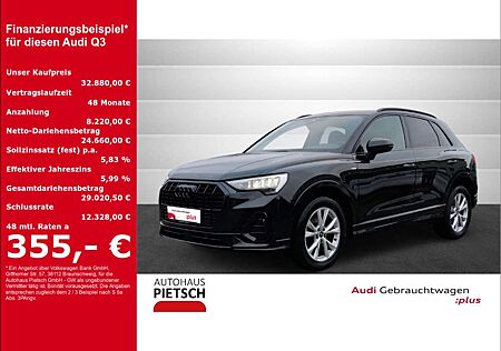 Audi Q3 35 TDI S Line AHK Leder Keyless Dig.Cockpit