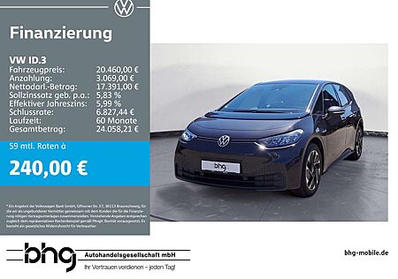 VW ID.3 Volkswagen Performance Upgrade Pure