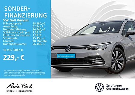 VW Golf Variant Volkswagen Golf VIII Variant 1.5 eTSI "MOVE" DSG Navi LED D