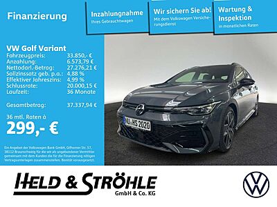 Volkswagen Golf Variant R-Line Black 2.0TDI DSG 18 AHK NAVI