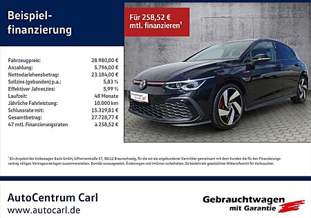 VW Golf Volkswagen VIII GTI 2.0 TSI DSG BusniessPre. NAV/SHZ KLIMA L