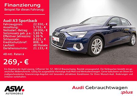 Audi A3 advanced 30 g-tron Stronic Pano AHK