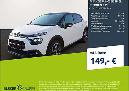 Citroën C3 Citroen PureTech 83 Shine Pack
