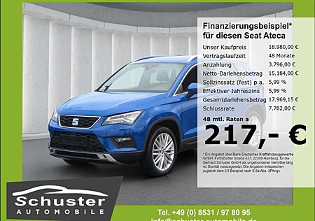 Seat Ateca Xcellence 2.0TDI*DSG AHK 360°Kam ACC Beats