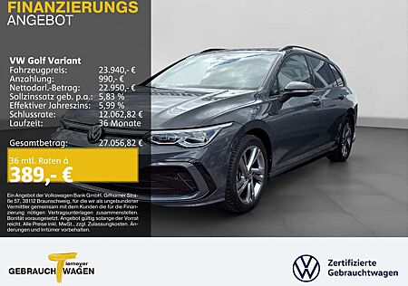 VW Golf Variant Volkswagen 1.5 TSI R-LINE LED+ NAVI LM17