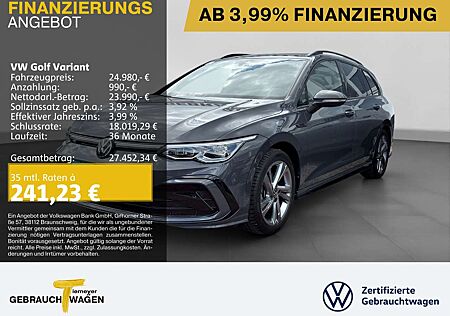 VW Golf Variant Volkswagen 1.5 TSI R-LINE LED+ NAVI LM17