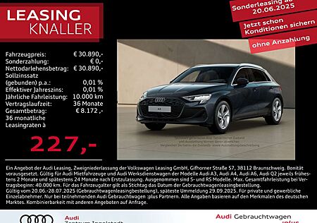 Audi A3 Sportback 35 TFSI NAVI virtual+ 2xPDC SHZ 17"