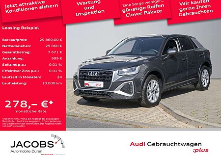 Audi Q2 S line 30 TFSI AHK SHZ el. Heckklappe