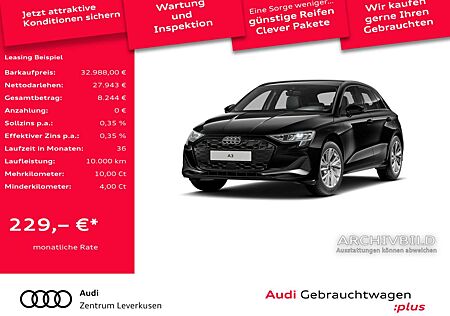 Audi A3 Sportback advanced NAVI VIRT AHK SHZ CARPL