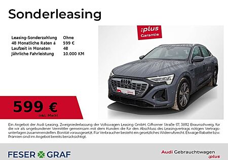 Audi Q8 Sportback 55 e-tron S line /Matrix/AHK/HuD/ACC