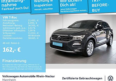 VW T-Roc Volkswagen 1.5 TSI Sport DSG Navi Klima Radio uvm