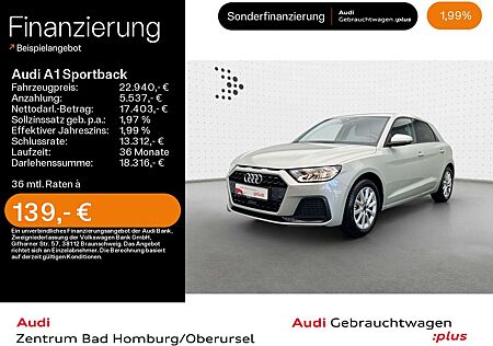 Audi A1 Advanced 25 TFSI*Alu*PDC*Virtual Co