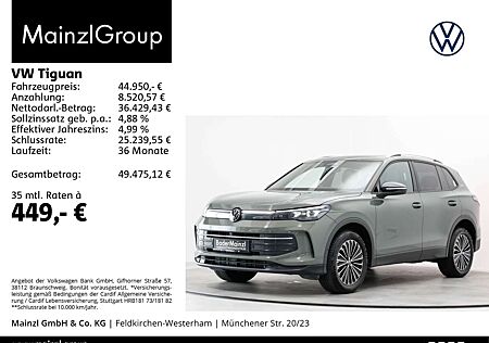 VW Tiguan Volkswagen 2.0 TDI 4M DSG Goal AHK 360° Matrix Pano