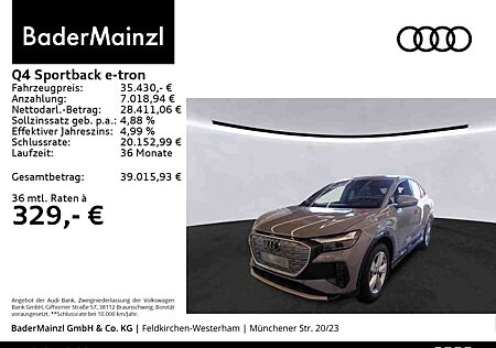 Audi Q4 e-tron Q4 Sportback 40 e-tron AHK Navi SHZ Kamera SONOS