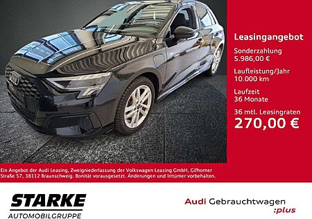 Audi A3 Sportback 40 TFSI e S tronic advanced
