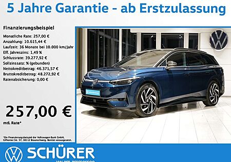 VW ID.7 Volkswagen Tourer Pro S Black Style AHK Wärmepump 360° Key...