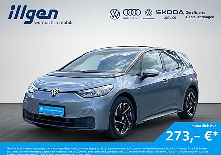 VW ID.3 Volkswagen Pro Performance LED+NAV+ACC+58kWh+8-FACH