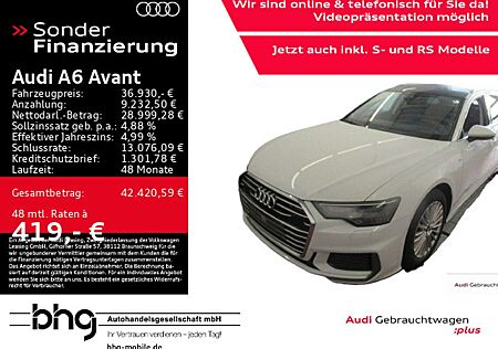 Audi A6 50 TFSI e quattro design S line e-tron