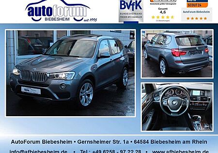 BMW X3 30d Leder*Xenon*Panorama*Stndhzg*HuD*AHK*360°