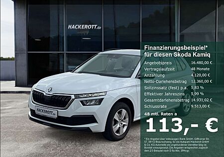 Skoda Kamiq Active 1.0 TSI ACT PDC hinten Bluetooth PDC hinten