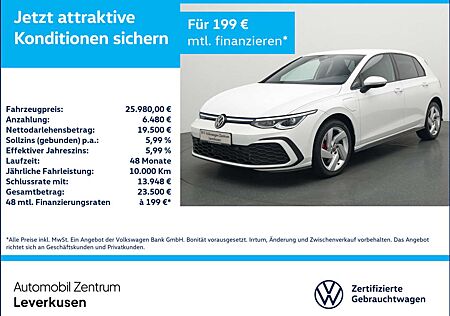 VW Golf Volkswagen VIII eHybrid GTE DSG NAVI ACC KAM VIRT A