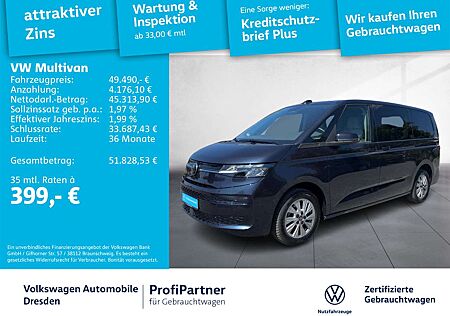 VW T7 Multivan Volkswagen Life LANG LED NAV AHZV ACC SIDE 1,99
