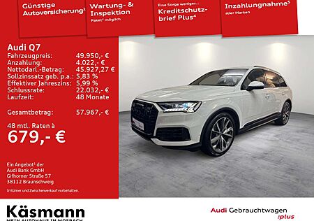 Audi Q7 55 TFSIe qu S line MATRIX AHK 360° HUD PANO