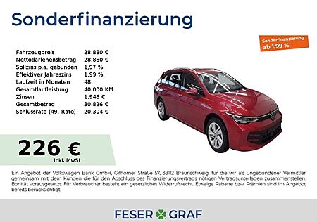 VW Golf Volkswagen VIII Variant LIFE 1.5eTSI 85KW DSG Kamera