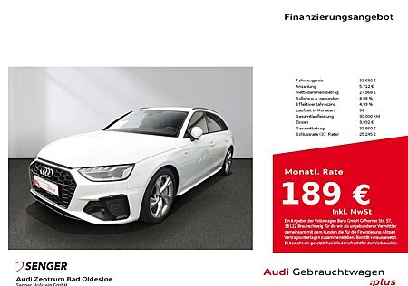 Audi A4 Avant 45 TFSI quattro S line S tronic LED AHK