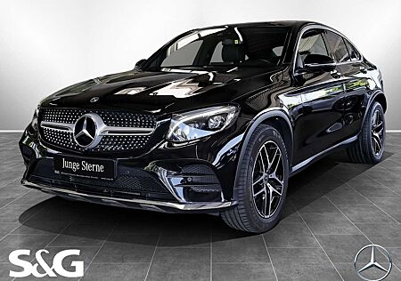 Mercedes-Benz GLC 250 4M Coupé AMG AHK+TOTWINKEL+BURMESTER+19"
