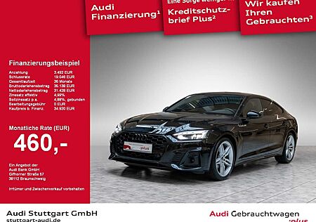 Audi A5 Sportback 35 TDI S line Matrix virtCo PDC 19''