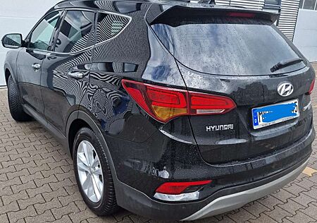 Hyundai Santa Fe blue 2.2 CRDI 2WD Automatik Family+