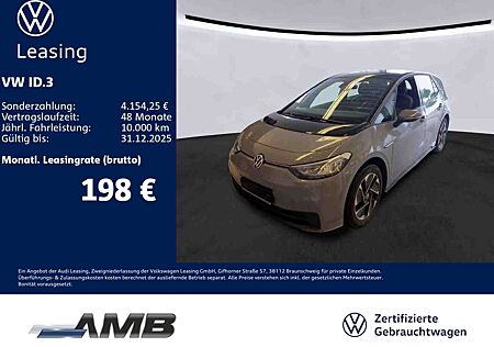 VW ID.3 Volkswagen Pure LED/ACC/Navi/Sitzhzg/Alu18/Lederlenkra