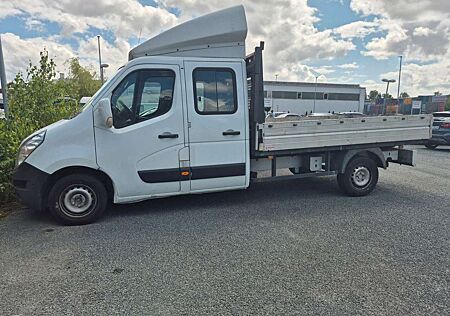 Renault Master III Pritsche Doka L4H1 3,5t Klima 7 Sitze