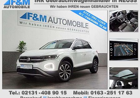 VW T-Roc Volkswagen 2.0 TDI SCR DSG Style Pano Leder ACC R-Kam