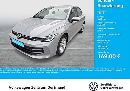 VW Golf Volkswagen VIII 1.5 eTSI LIFE FACELIFT CAM ACC NAVI