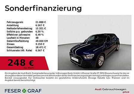 Audi A1 Sportback 25 TFSI Smartphone-Int./SHZ/PDC/Virtual/