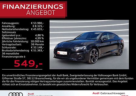 Audi A5 Sportback 40 TDI S line comp. Ed.+ MATRIX AHK S li