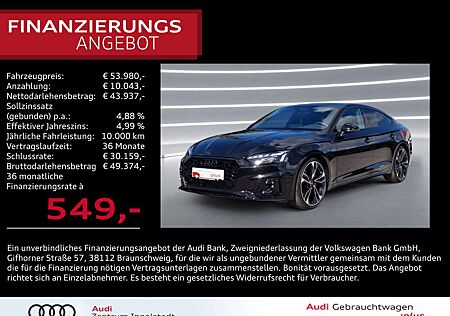 Audi A5 Sportback 40 TDI S line comp. Ed.+ MATRIX AHK S li