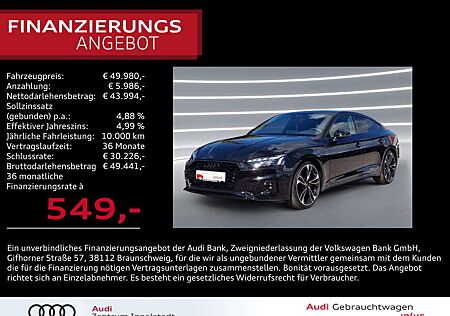 Audi A5 Sportback 40 TDI S line comp. Ed.+ MATRIX AHK S li