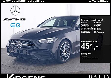 Mercedes-Benz C 200 AMG/LED/Pano/Burm3D/Memory/Totw/Night/19"