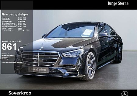 Mercedes-Benz S 580 4M lang , BURM AMG SPUR DISTR PANO 360